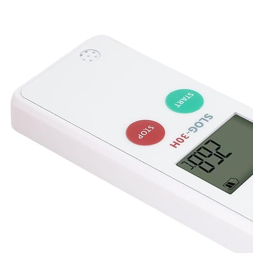 USB Temperature Data Logger Recorder, Reusable Digital Temperature Humidity Data Logger Refrigerator Thermometer with 65000 Groups Storage, PDF CSV Reports - Image 8