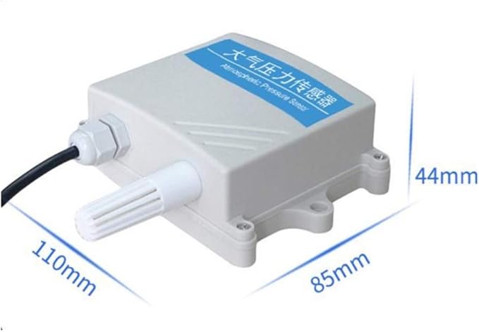 Taidacent Wall Amounted Industrial RS485 Modbus 4-20mA 0-5V/10V Weather Altimeter Barometer Sensor Atmospheric Barometric Air Pressure Sensor Transmitter (0-10V Output) - Image 2