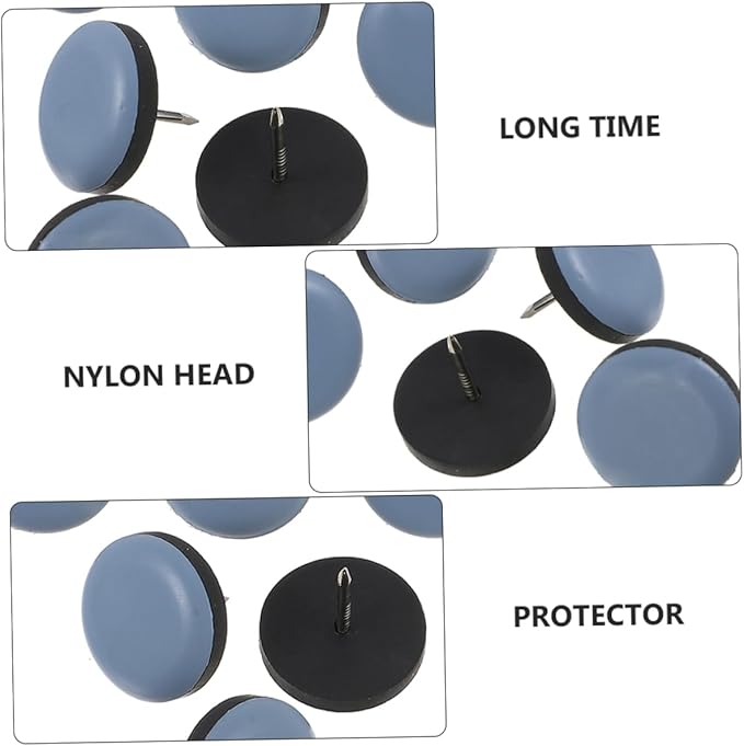 TEHAUX 20pcs Floor Protectors with Design Durable Anti-Sliding Glide Pads for Furniture Moisture-Resistant for Chairs Tables Sofas and Cabinets - Image 6