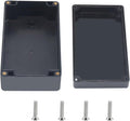 Outdoor Waterproof Junction Box IP67 Project Box ABS Black Electrical Boxes Electronic Enclsoure for DIY Project 6.2 x 3.5 x 2.4 inch (158x90x60mm) by Otdorpatio