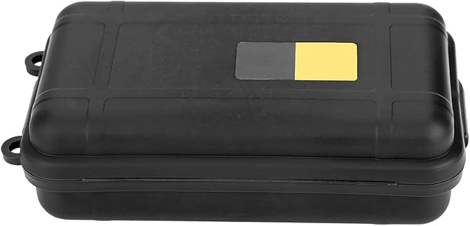 Water - Tight Storage Box | EDC Outdoor Survival Container for Electronics/Fishing Gear/Camping | Particle - Protected & Shock - Absorbing Dry Box with Silicone Gasket, 2 Sizes (Large - Image 8