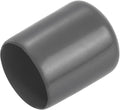 uxcell 20pcs Rubber End Caps 20mm ID Vinyl PVC Round Tube Bolt Cap Cover Screw Thread Protectors Dark Grey by uxcell