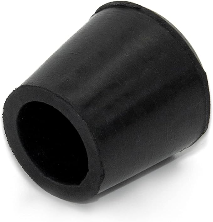 Flyshop 3/4", 19 mm, Patio Round Chair Leg Caps, Furniture Table Feet Covers Floor Protectors, Anti-Skid Durable Thick Rubber Leg Tips, 8 Pack, Black - Image 4