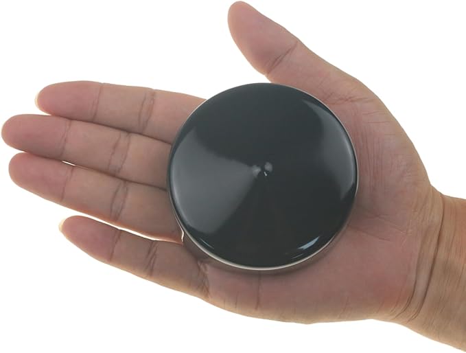 Acocony 3 Inch Rubber Cap Round Rubber End Caps PVC Flexible Protector Plastic Plugs for Round Holes Black Pack of 4 - Image 4