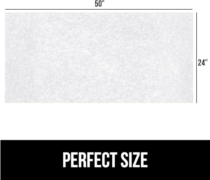 GORILLA GRIP LeakGuard Non-Adhesive Under Sink Mat for Kitchen Cabinet, 24x50, Waterproof Quick Dry Shelf Liner, Durable Absorbent Felt Mats for Bathroom Sinks, Cabinets, Dresser, Easy to Trim, White - Image 7