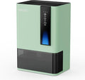 Dehumidifiers for Home, Dehumidifier for Bedroom Bathroom Basement with Auto Shut Off, Dual-Semiconductor Quiet Dehumidifier, Green by TOPZEE
