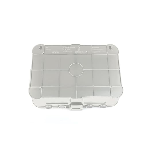 Flemoon Outdoor Electrical Box with Transparent Lid, IP54 Waterproof Electrical Box Outdoor, Large Weatherproof Extension Cord Cover with Clear Cover for Photocell Light Sensor Timer, Outlet, White - Image 9