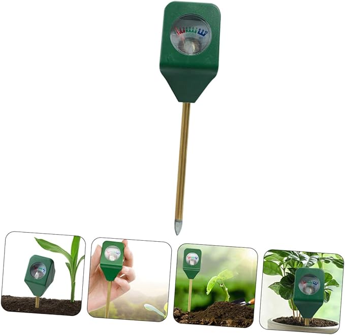 BESPORTBLE 2pcs Mini Soil Humidity Tester Accurate Soil Moisture and Detection Tool for Gardens Lawns and Indoor Plants No Battery Required Easy to Use Design - Image 4