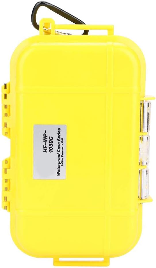 Tbest Waterproof Dry Box Airtight Outdoor Shockproof Storage Case Multipurpose Carry Box Container Inner Rubber Pad Detachable 4 Colors by LetYourCarMoreColorful
