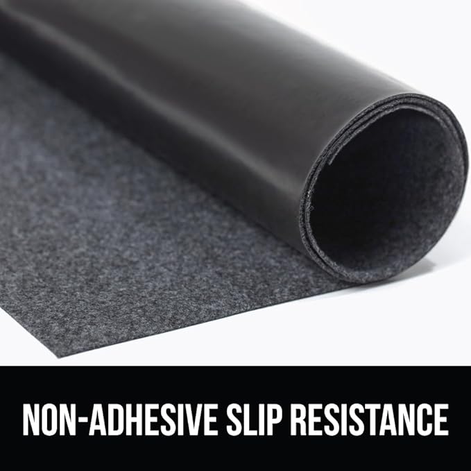 GORILLA GRIP LeakGuard Non-Adhesive Under Sink Mat for Kitchen Cabinet, Waterproof Quick Dry Shelf Liner, Durable Absorbent Felt Mats for Bathroom Sinks, Cabinets, Dresser, Easy to Trim 24x30 Charcoal - Image 4