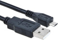 5ft Micro USB Charging Power Cable Cord Compatible with Elitech GSP-6 Temperature Humidity Data Logger by J-ZMQER