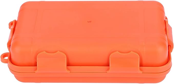 Water - Tight Storage Box | EDC Outdoor Survival Container for Electronics/Fishing Gear/Camping | Particle - Protected & Shock - Absorbing Dry Box with Silicone Gasket, 2 Sizes (Large - Image 7