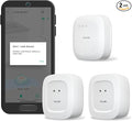 YoLink Water Leak Detection Starter Kit, w/SpeakerHub Audio/Talking Hub & Water Leak Sensors, LoRa Up to 1/4 Mile Open-Air Range, SMS/Text, Email & Push Notifications, w/Alexa, IFTTT, Home Assistant by YoLink
