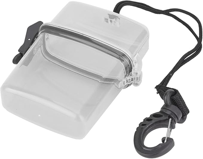Diving Dry Boxes Diving, Dry Box, Plastic Transparent Underwater Kayak Sealing Box with Rope Hook for Surfing Canoe Kayak - Image 7