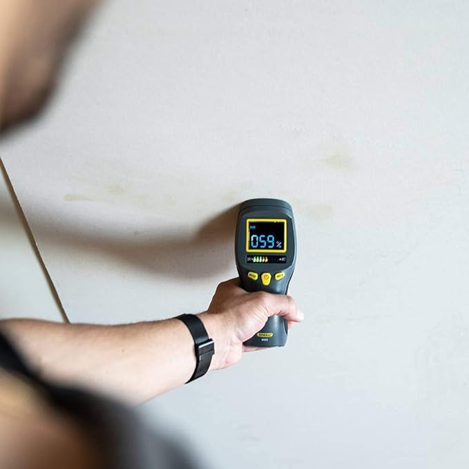 General Tools LCD Moisture Meter #MM8 - Leak and Humidity Detector - Pinless and Non-Invasive - Image 9