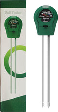 3-in-1 Soil pH Meter - Moisture, Light, and pH Tester for Garden, Lawn, Farm, Indoor & Outdoor Plant Care, Green by Unknown