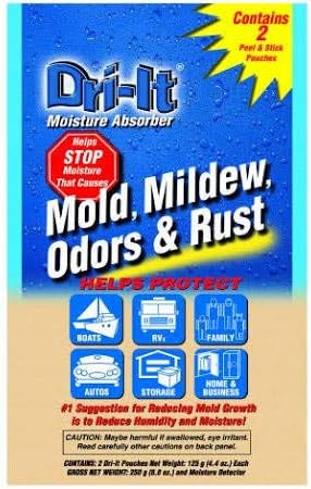 SATELLITE 30660 Dri-It Moisture Absorber with Disposable Peel & Stick Backing44; Pack of 2 by Unknown