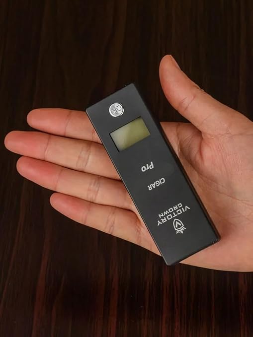 Digital Cigar Humidity Meter Portable Electric Moisture Guage Tester Reader Humidor Hygrometer Needle LCD Display Smoking Tobacco Accessories Gifts - Image 3