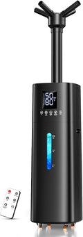 15L/4Gal Humidifier Large Room, 600mL/h Misting, 1200ft² Coverage, Auto Humidity Control, 72H Runtime, Top Fill, Aroma Diffuser, Sleep Mode, 12H Timer, Auto Shutoff Protection by NexvaDirect