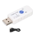 Computer USB Thermometer Data Logger, Plug and Play PC Software for Logging Temperature with Email Alarm, for Temperature and Humidity Data by Cuifati