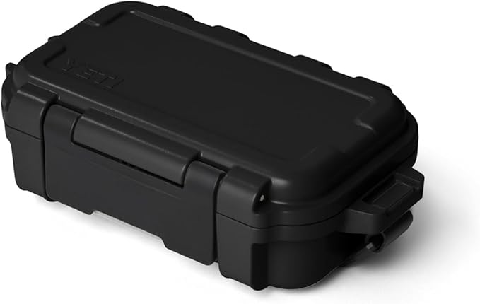 YETI LoadOut GoBox 1 Divided Waterproof Cargo Case, Dry Box, Camera Case, Fishing Tackle Box, Black by YETI