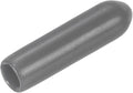 uxcell 20pcs Rubber End Caps 3mm(1/8") ID Vinyl PVC Round Tube Bolt Cap Cover Screw Thread Protectors Dark Grey by uxcell