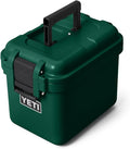 YETI LoadOut 15 GoBox Divided Waterproof Cargo Case, Dry Box, Camera Case, Fishing Tackle Box, Black Forest Green by YETI