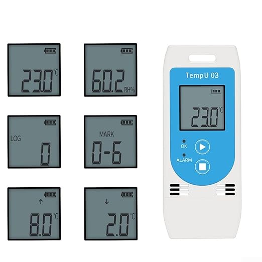 USB Temperature Humidity Data Logger - Real-Time Monitoring Reporting Tool Warehouse, Logistics, Cold Chain Management - Image 9