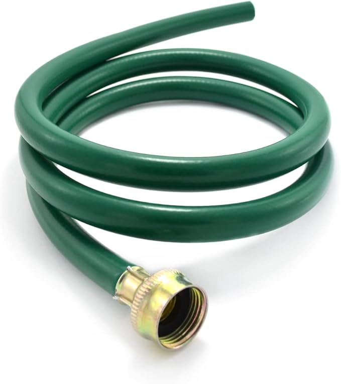 Burst-Proof Dehumidifier Drain Hose – 5 FT Green Rubber, 3/4" FHT, Heavy Duty, Flexible, Leak-Resistant for Efficient Water Drainage,CUPC and NSF-61 Certificated by TTFLEX