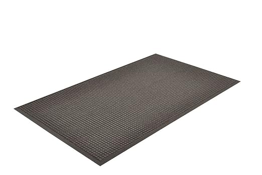 NoTrax 3'x10' Guzzler Commerical-Grade Entrance Mat, Dirt and Moisture Control, Rubber-Backed, Indoor/Outdoor, Charcoal, 166 - Image 7