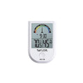 Taylor Digital Wireless Indoor Comfort Level Thermometer and Hygrometer, Easy-to-Read Display for Home, Office, Greenhouse, Nursery, and Indoor Areas, White by Taylor