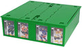 BCW Collectible Card Bin – Green | Holds 3200 Cards | Includes 4 Dividers | Storage for Pokémon, MTG & Sports Cards by BCW