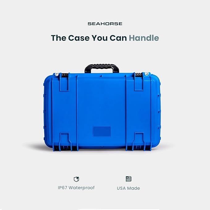 Seahorse 920 Heavy Duty Protective Dry Box Case - TSA Approved/Mil Spec / IP67 Waterproof/USA Made - Image 2