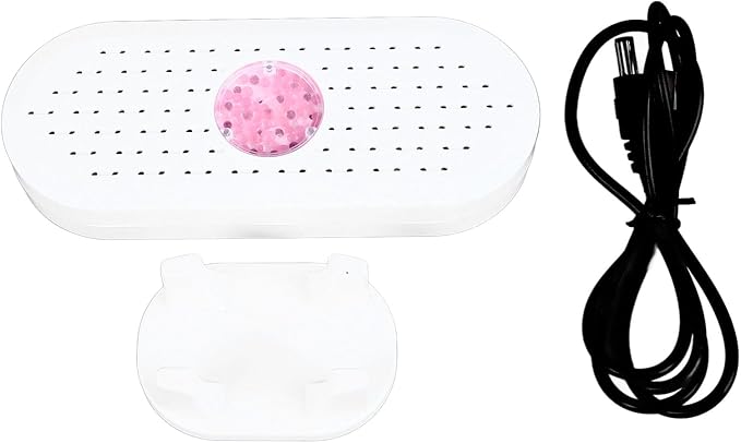 Small Portable Closet Air Dehumidifier, Mini USB Wardrobe Dehumidifier Quiet Lightweight Efficient Compact Moisture Absorber Equipment for Shoe Cabinet Bookcase Car Room Office by Tomotato