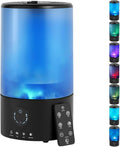 Humidifiers for Bedroom, 3.2L Quiet Ultrasonic Cool Mist Humidifier with 360° Nozzle, 18H Runtime, Timer (1/2/4/8H), Auto Shut-Off, 7-Color RGB Light, Adjustable Mist, for Home, Nursery & Plants by Viprh
