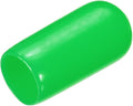 uxcell 20pcs Rubber End Caps 6mm(1/4") ID Vinyl PVC Round Tube Bolt Cap Cover Screw Thread Protectors Green by uxcell