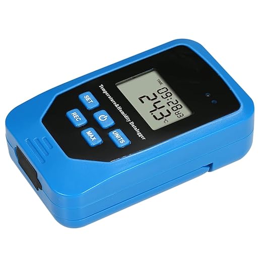 Mini USB Humidity Temperature Data Logger RH Temp Datalogger Recorder Humiture Recording Meter with Heat Index and Dew Test 80,000 Record acity - Image 5