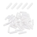 DMiotech 100 Pack 2mm ID White Screw Thread Protectors Rubber End Caps Bolt Covers for Screw Bolt Furniture Pipe by DMiotech