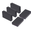Zulkit 5Pcs Project Boxes ABS Plastic Electrical Project Case Power Junction Box Black 3.62 x 2.28 x 0.91 inch(92 x 58 x 23mm) by Zulkit