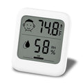 Digital Thermometer and Hygrometer with Comfort Face Display, Hygrometer, Stand, Magnet, Hanging, Simple, Infectious Disease Prevention, Heat Stroke Prevention (Simple, No Clock) by HATUSOKU