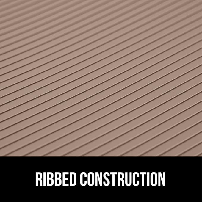 GORILLA GRIP DuraGuard Shelf Liner, 24x30 Non-Adhesive Cabinet Liners for Kitchen Drawers, Shelves, Refrigerator, Pantry Storage, Bathroom Closet, Durable Waterproof BPA Free Ribbed Plastic, Beige - Image 9