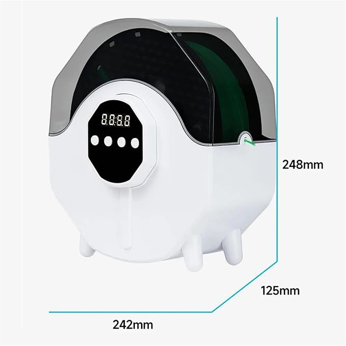 Filament Dryer Box 3D Printer Filament Dry Box 3D Filament Storage Keep Filaments Dry 3D Printer Parts(US Plug 110V) - Image 4