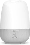 150ML Rechargeable Battery Operated Essential Oil Diffuser, Portable Cordless Aromatherapy Diffuser,7-Hour Runtime with 7 LED Color Changing Lights for Home, Office, Bathroom, Travel by SEEDSEEL