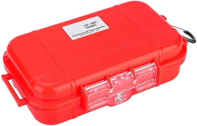 Tbest Waterproof Dry Box Airtight Outdoor Shockproof Storage Case Multipurpose Carry Box Container Inner Rubber Pad Detachable 4 Colors by LetYourCarMoreColorful