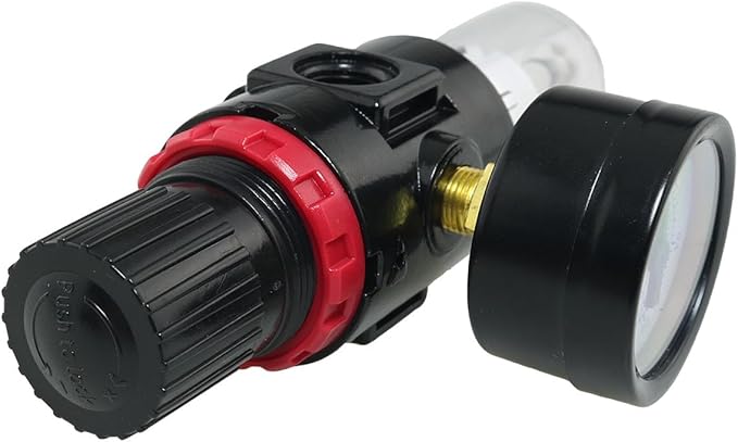 Air Pressure Regulator Mini Inline Filter Oil Water Trap Moisture Airbrush Compressor Air-Compressor Accessories - Image 5