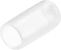 uxcell 20pcs Rubber End Caps 9.5mm(3/8") ID Vinyl PVC Round Tube Bolt Cap Cover Screw Thread Protectors Clear by uxcell