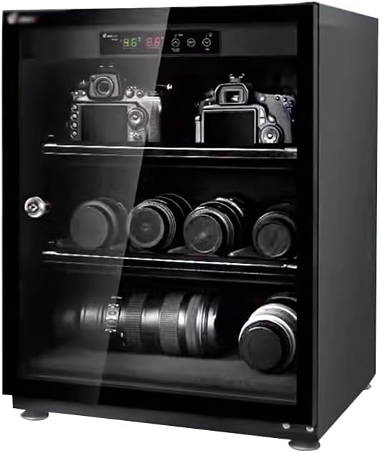 Camera Dehumidification Cabinet, SLR Camera Box, Electronic Equipment and Instrument Storage,70L by Unknown