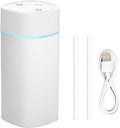 ​​JORMEY Mini Portable Humidifiers-Quiet Cool Mist Humidifier with Soft LED Ring, 600ml Desktop Humidifier, Easy to Fill and Clean for Home, Office or Bedroom, Compact & Stylish by Jormey