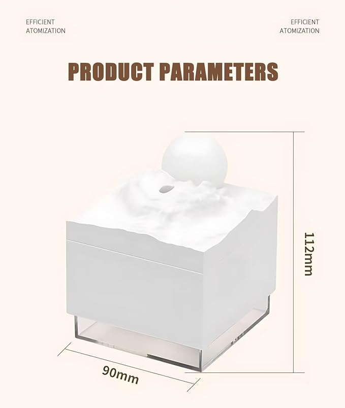 Cartoon Kitty Portable Small Humidifier, USB Personal Desktop Humidifier, suitable for cars, offices, bedrooms, ambient decoration, holiday gifts, ultra-quiet. (Pink) - Image 4