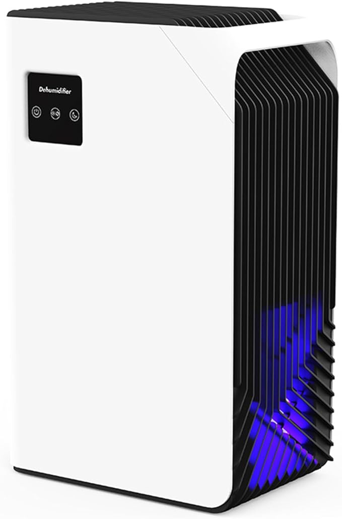 Dehumidifiers for Home, 88 OZ Water Tank, Dehumidifier for Bedroom Bathroom with Auto Shut Off, 7 Colors LED Light,C by Unknown